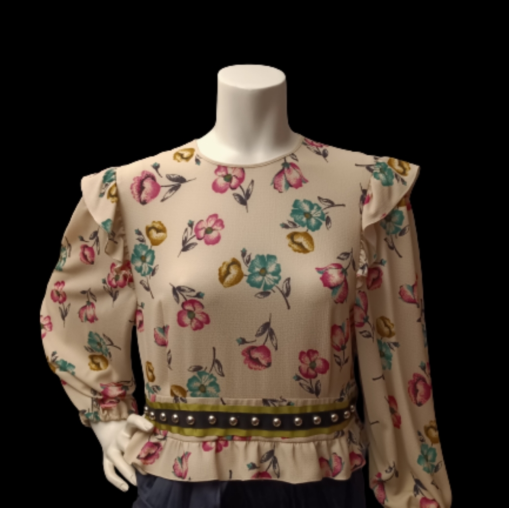 Red Valentino floral shirt